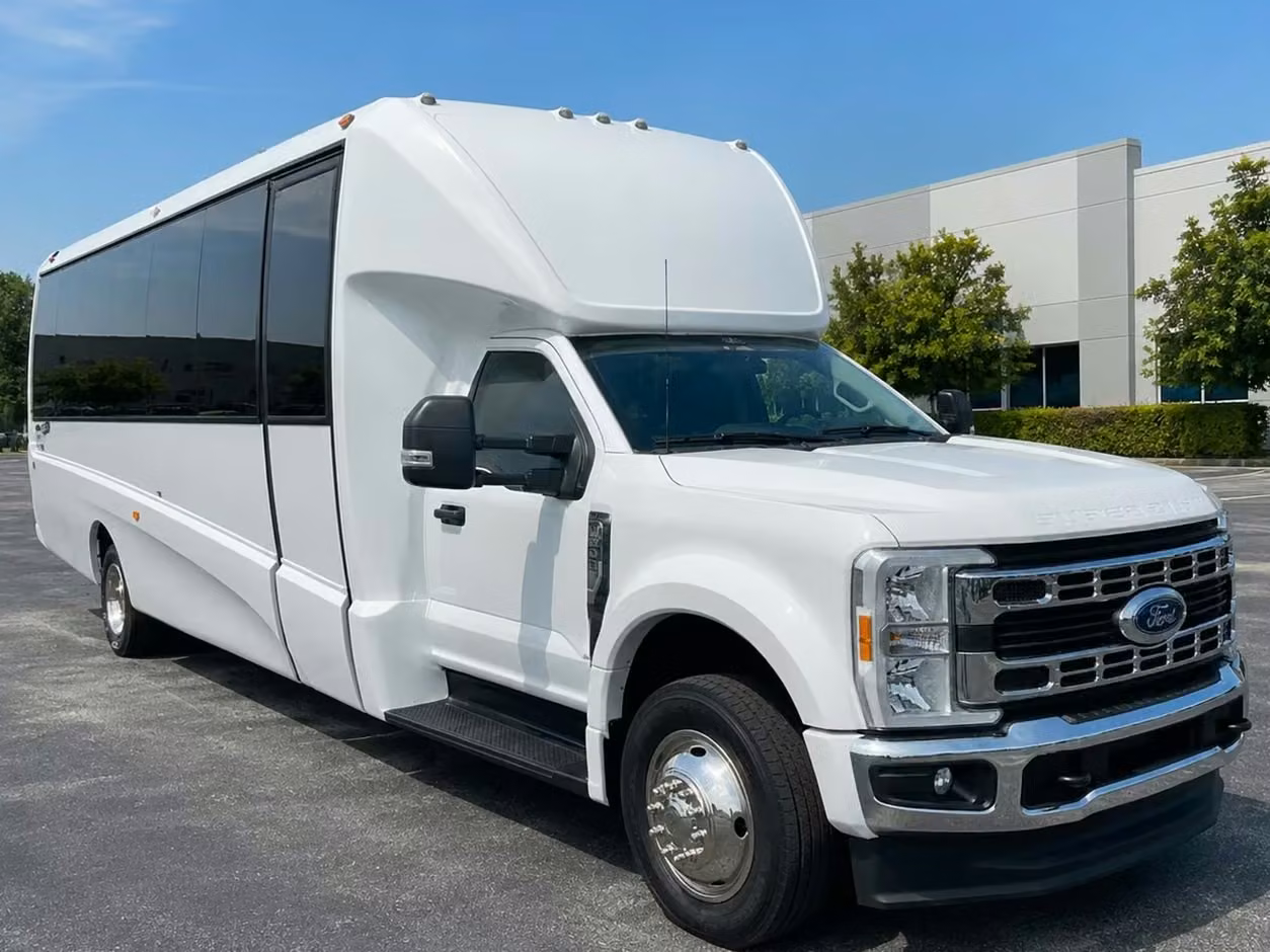 burlingame 25 passenger minibus rental