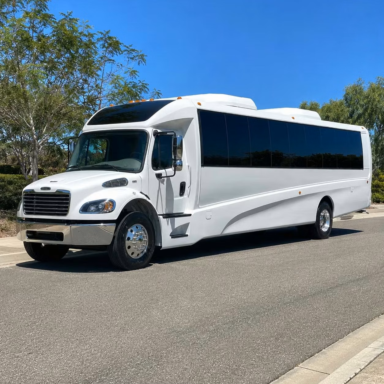 burlingame 35 passenger minibus rental