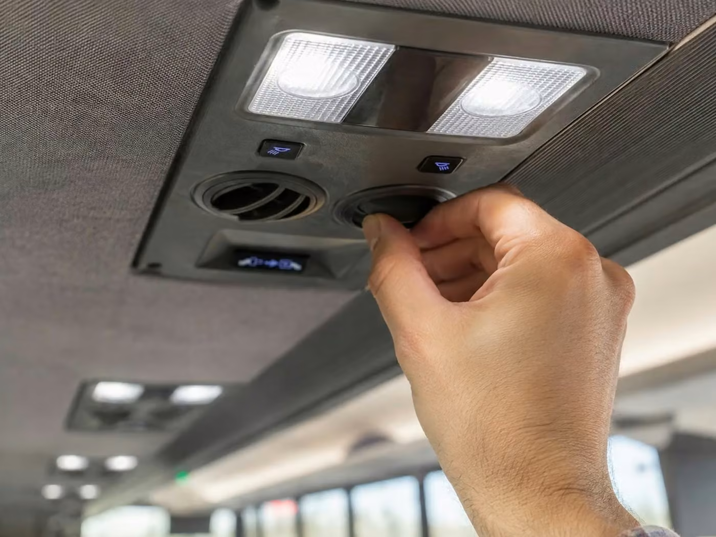burlingame charter bus climate control