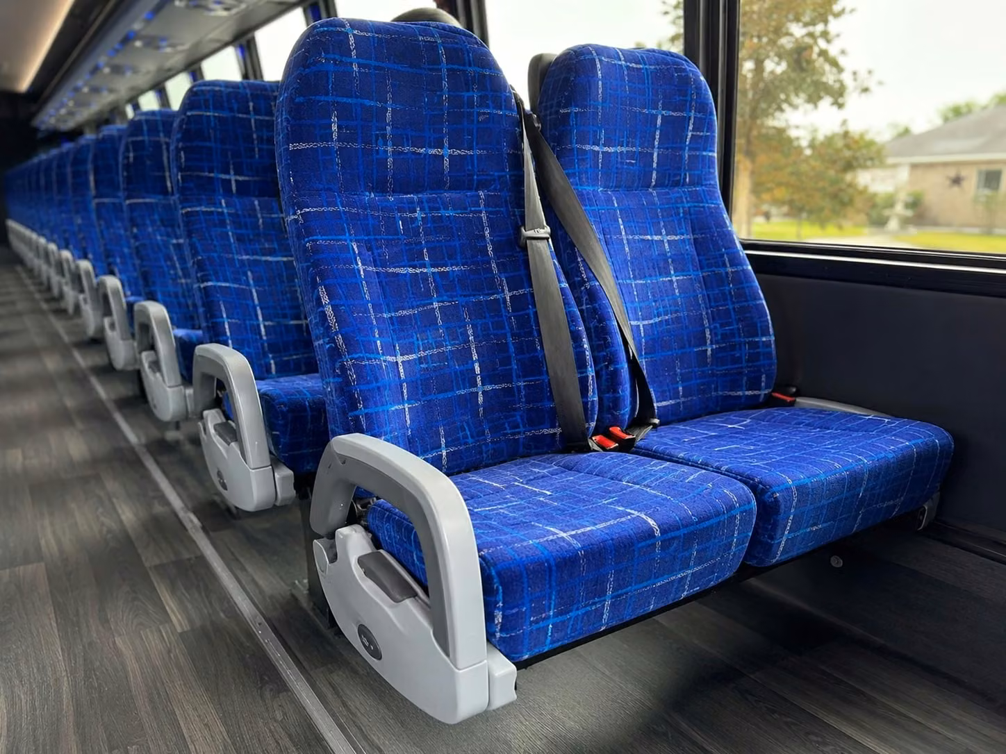 burlingame charter bus interior 1