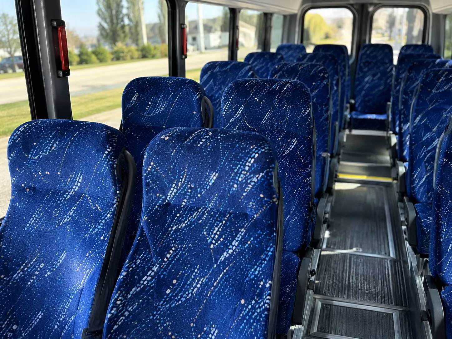 burlingame minibus interior 2