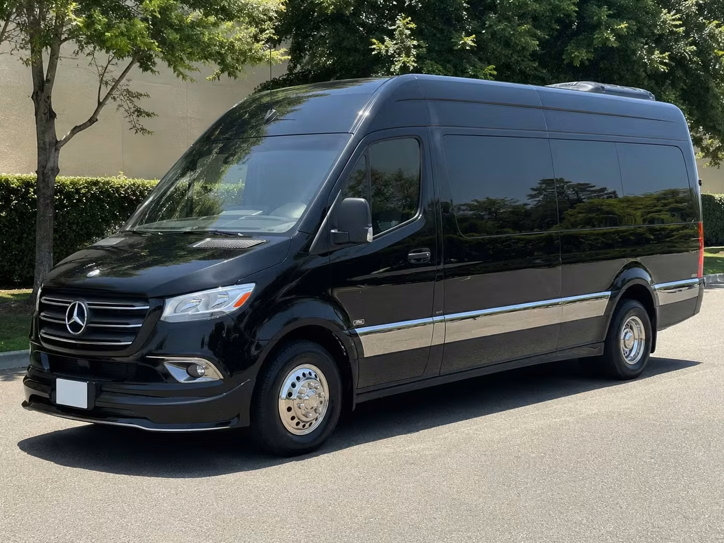 burlingame sprinter van rental with driver