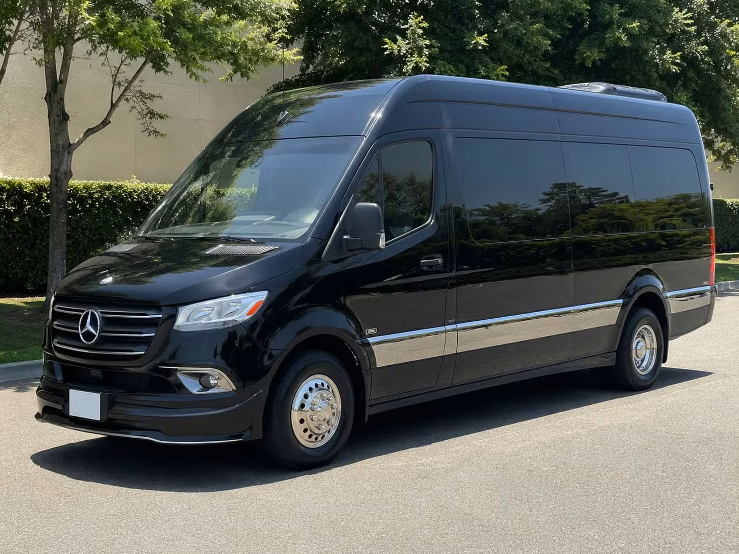 sprinter van with driver